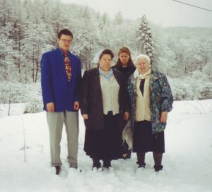 Зима в Германии, 1999 год.