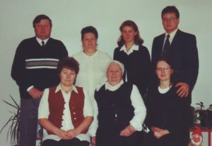 семья Петкау,  2000 год, Германия.