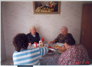 Вера Сахарук в гостях,  в  1999 году,  Германия.